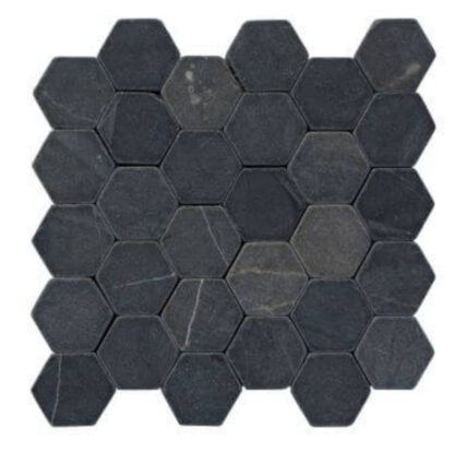 13551 Mosaic-Hexagon-Gray